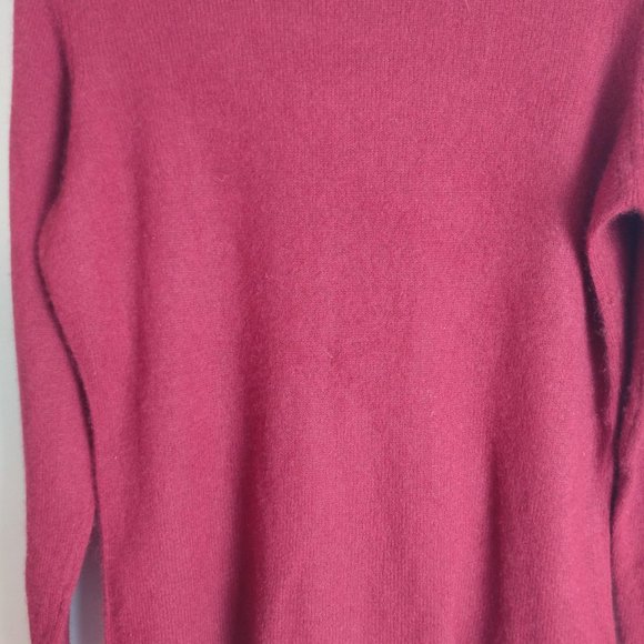 Turtleneck Cashmere Sweater, 2ply Cashmere 100%Cashmere Warm Knit Sweater Jumper - Picture 8 of 9